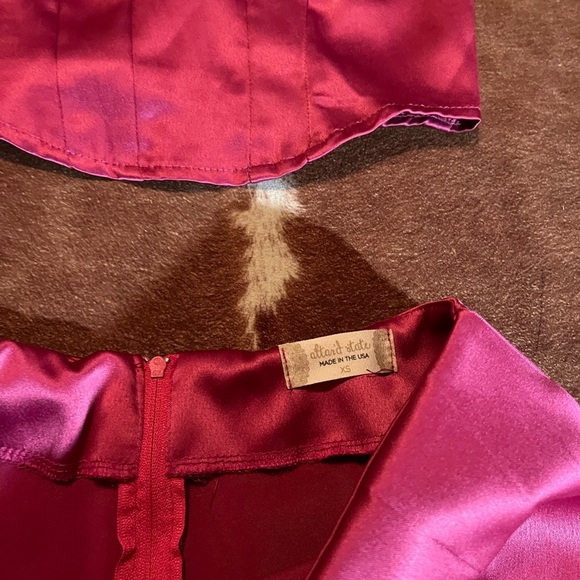 Altard State pink skirt set 
size XS top and bottom - Picture 3 of 6